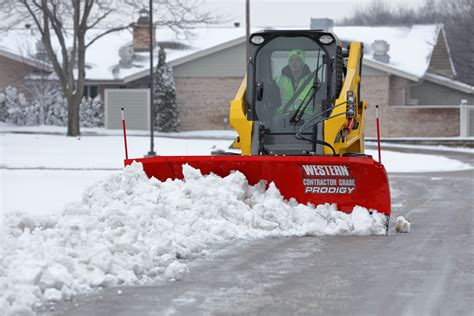 snow wing for skid steer|prodigy skid steer attachment.